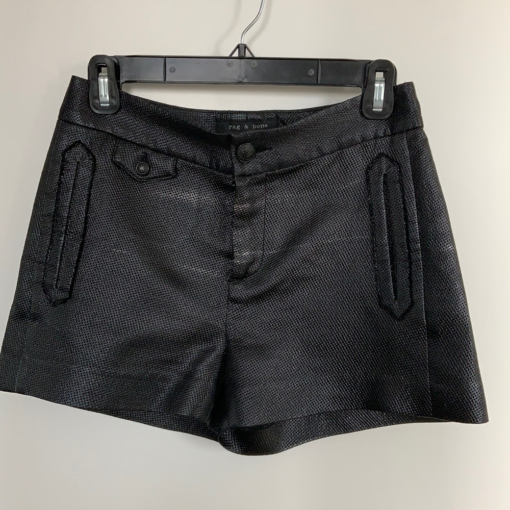 RAG AND BONE ✨Tatiana shorts in Jacquard Black✨